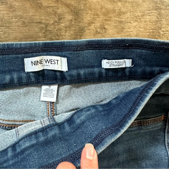 Nine West Hiedi pull on straight jeans - Picture 5 of 15